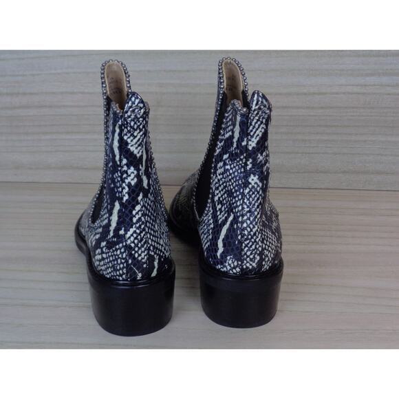 Coach Bowery Bead Snakeskin Natural G4368 Chelse Ankle Boot Womens Size 7B - Picture 4 of 8